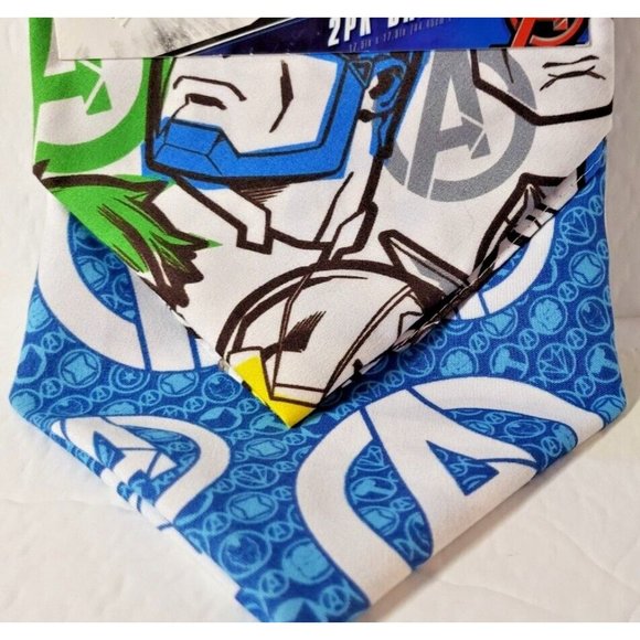 New Marvel‎ Avengers 2 pk Bandana 17.5" - Picture 2 of 4